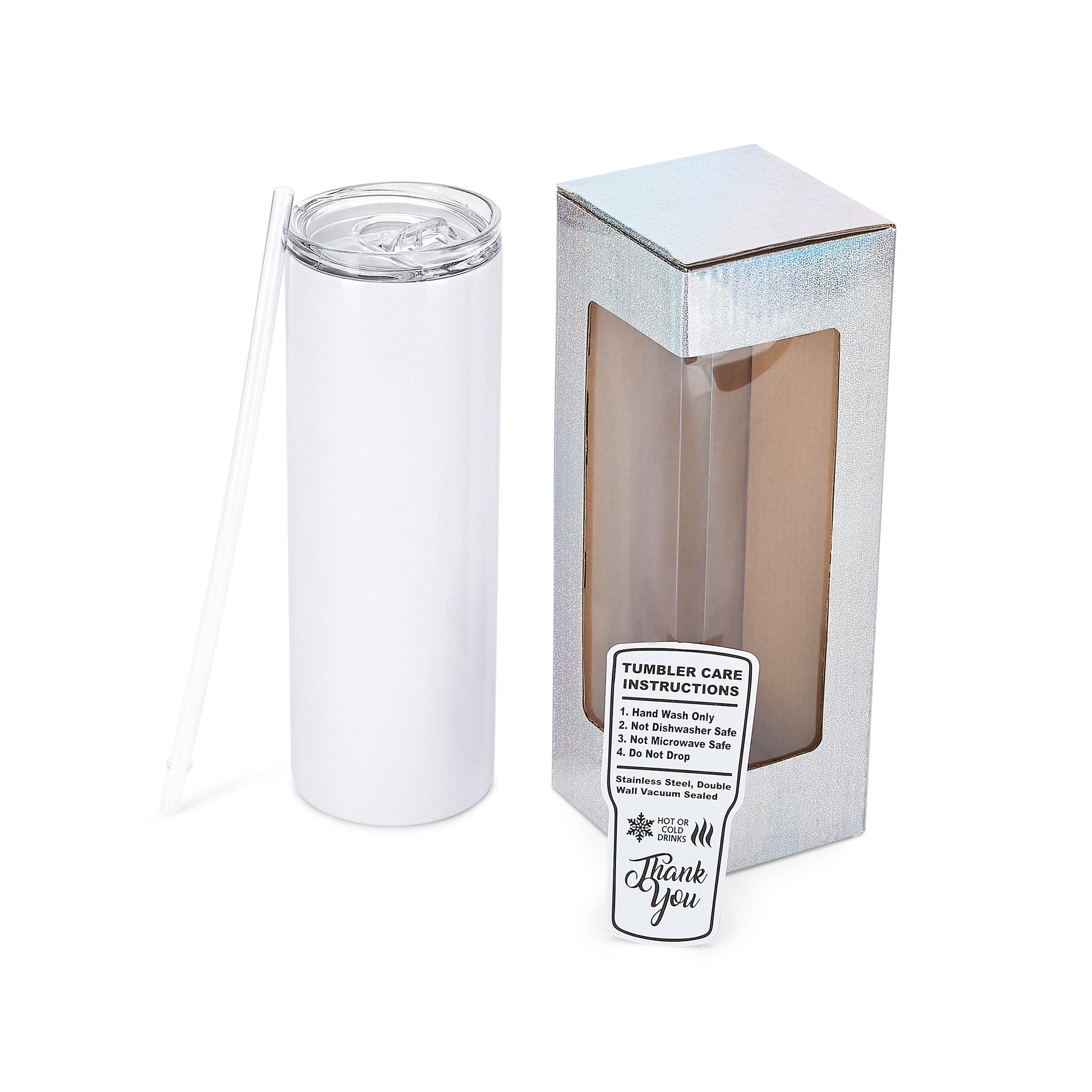 20oz Skinny Tumbler Glitter Shimmer-0