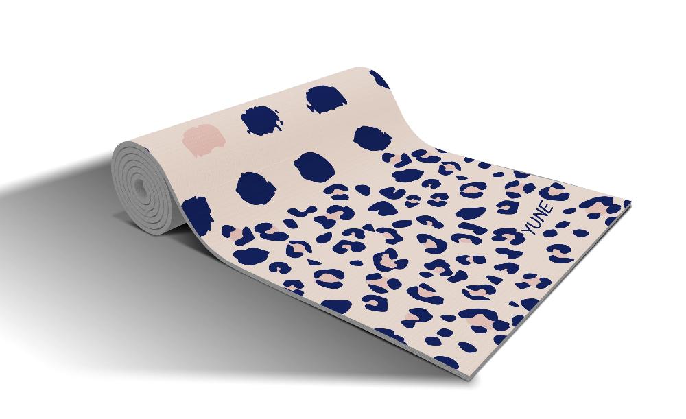 Yoga Mat | 6mm Thick | Leopard | Non-Slip | Eco Friendly | Yune Yoga | BI83-1