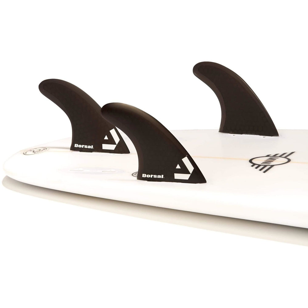 DORSAL Surfboard Fins Thruster 3 Set FCS Compatible-0