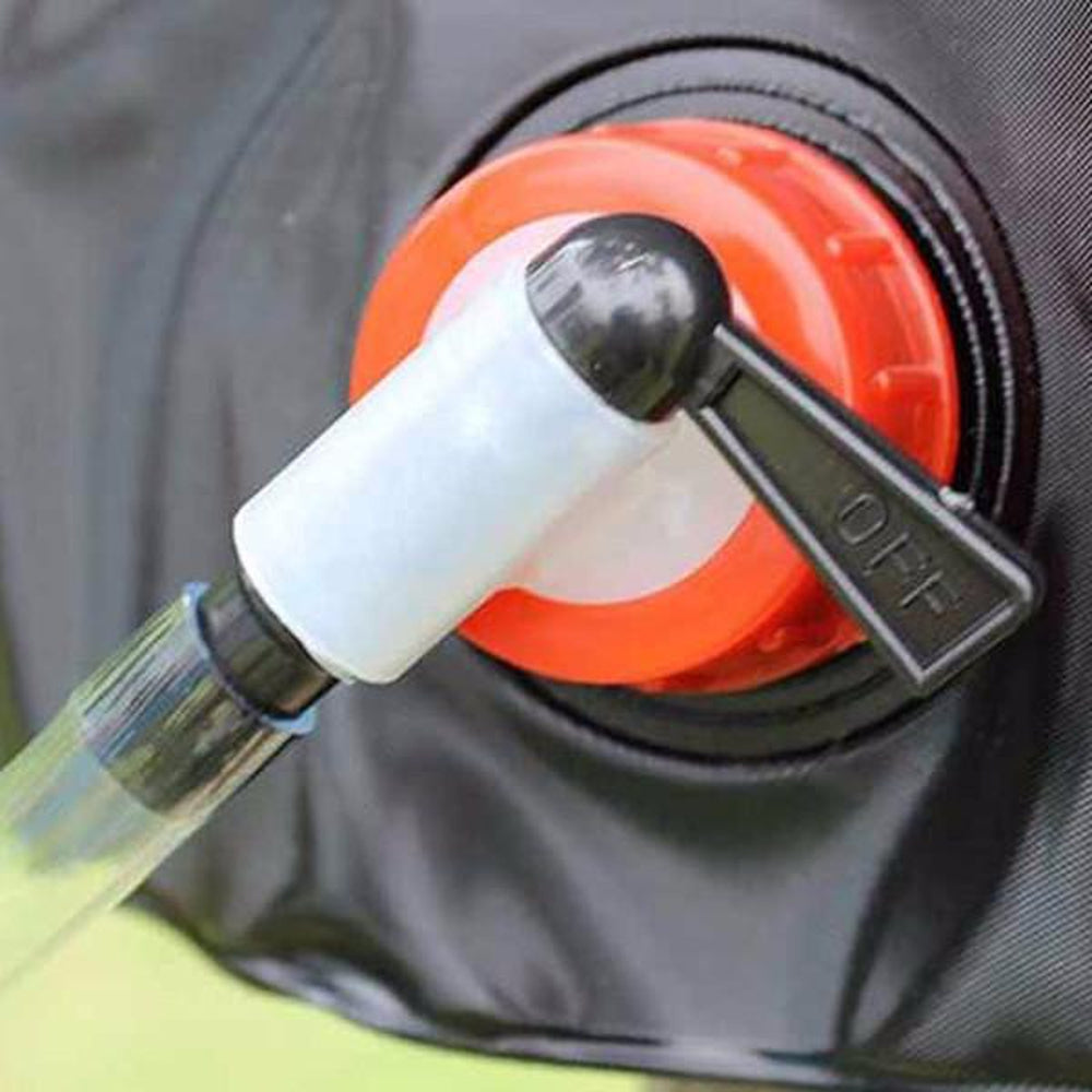 DORSAL Solar Heated Camping Surf Rinse Shower Kit-3