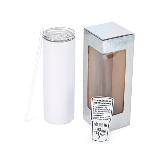 20oz Skinny Tumbler Glitter Shimmer-0